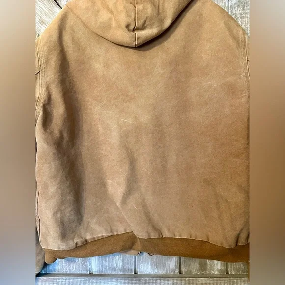 Carhartt Brown Hooded Jacket - Picture 6 of 9